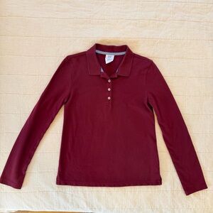 GAP Kids Maroon Pique Polo